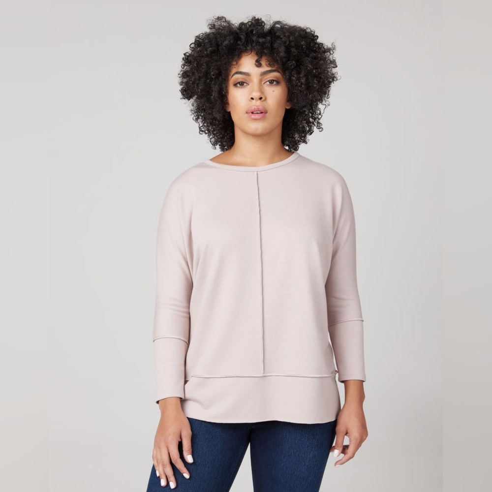 Spanx | Perfect Length‎ Top Dolman | Sweatshirt | Oat | Women’s Size XS